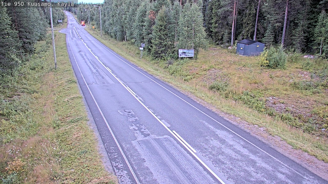 Kelikamerat Kuva Tie 950 Kuusamo, Käylä, Kuusamo, Pohjois-Pohjanmaa