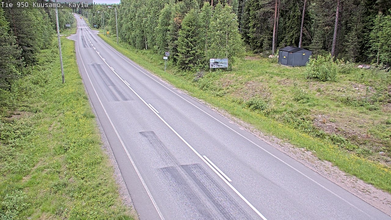 Kelikamerat Kuva Tie 950 Kuusamo, Käylä, Kuusamo, Pohjois-Pohjanmaa