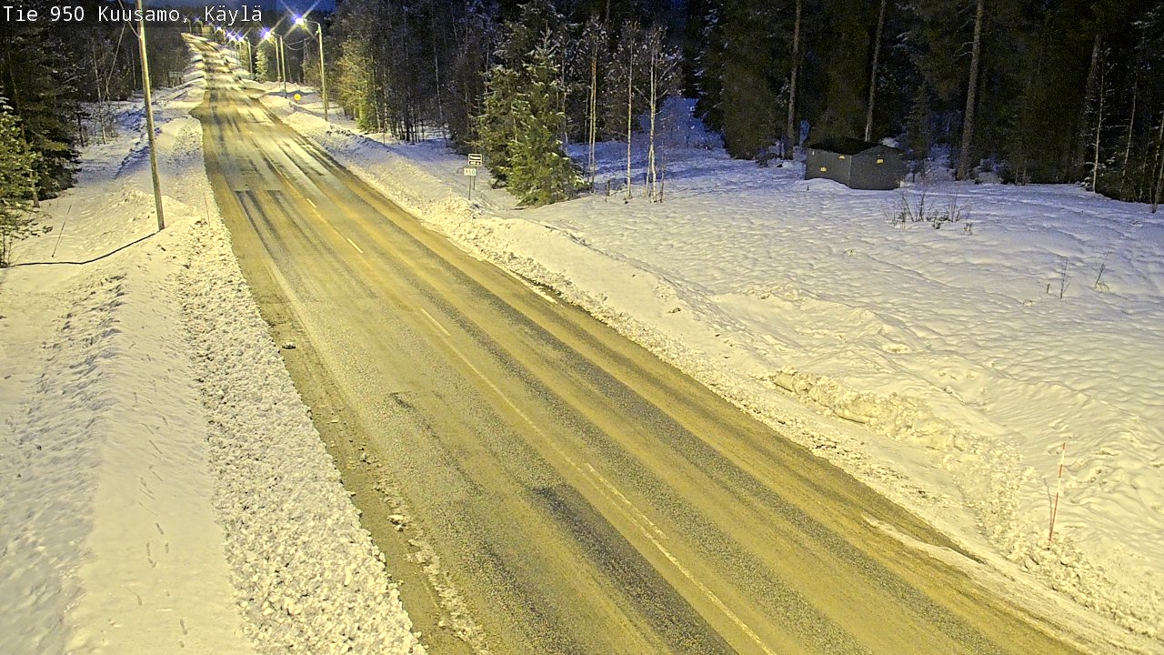 Kelikamerat Kuva Tie 950 Kuusamo, Käylä, Kuusamo, Pohjois-Pohjanmaa