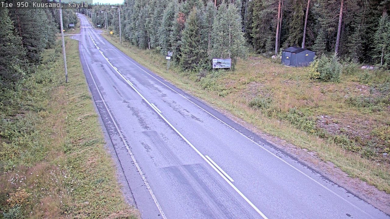 Kelikamerat Kuva Tie 950 Kuusamo, Käylä, Kuusamo, Pohjois-Pohjanmaa