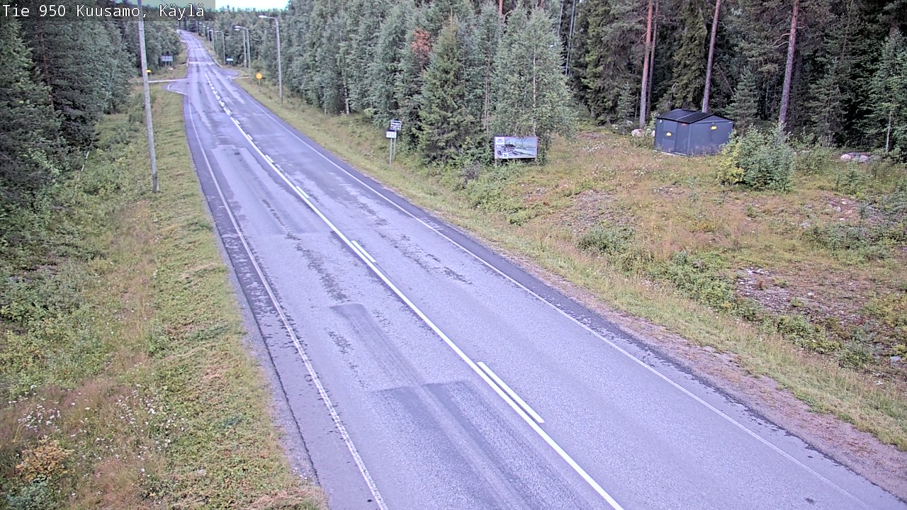 Kelikamerat Kuva Tie 950 Kuusamo, Käylä, Kuusamo, Pohjois-Pohjanmaa