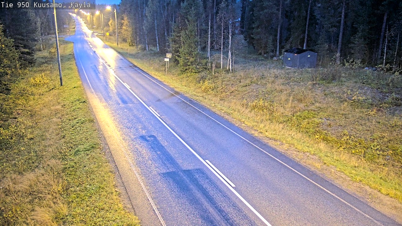 Weather Camera Image Road 950 Kuusamo, Käylä, Kuusamo, Pohjois-Pohjanmaa