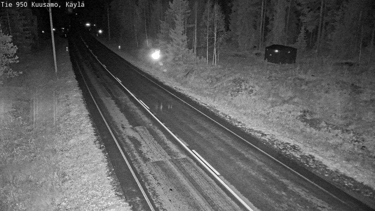 Weather Camera Image Road 950 Kuusamo, Käylä, Kuusamo, Pohjois-Pohjanmaa
