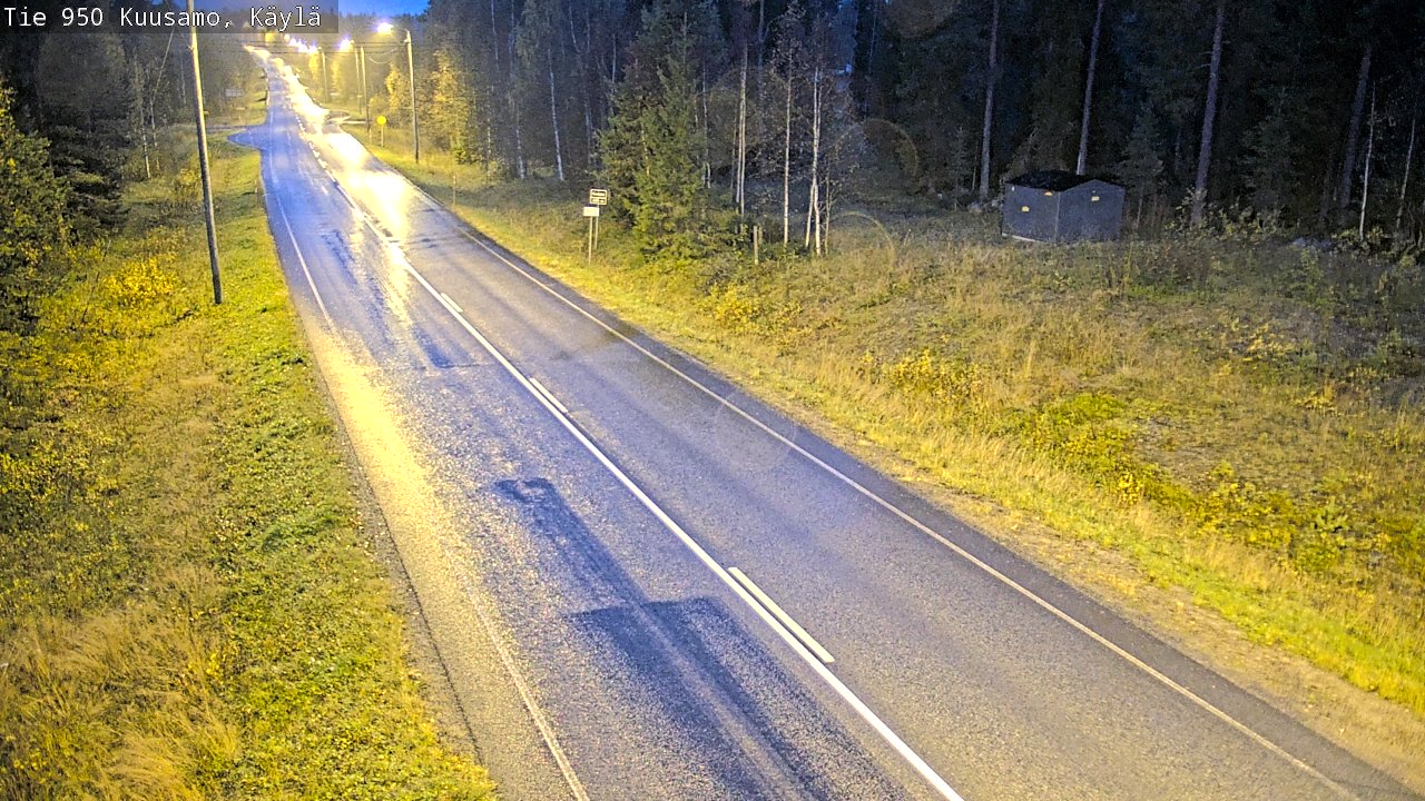 Weather Camera Image Road 950 Kuusamo, Käylä, Kuusamo, Pohjois-Pohjanmaa