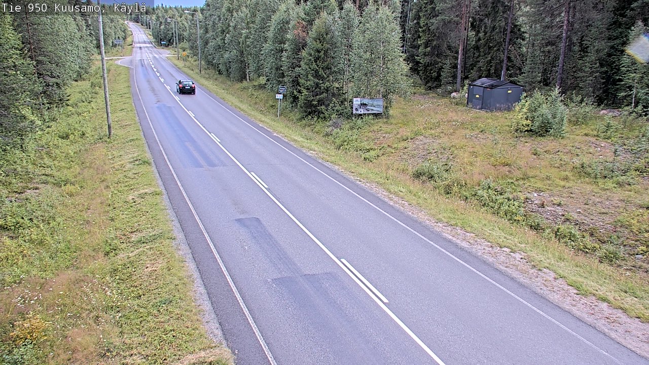 Kelikamerat Kuva Tie 950 Kuusamo, Käylä, Kuusamo, Pohjois-Pohjanmaa