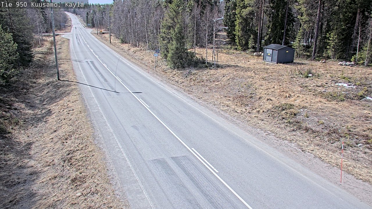 Kelikamerat Kuva Tie 950 Kuusamo, Käylä, Kuusamo, Pohjois-Pohjanmaa