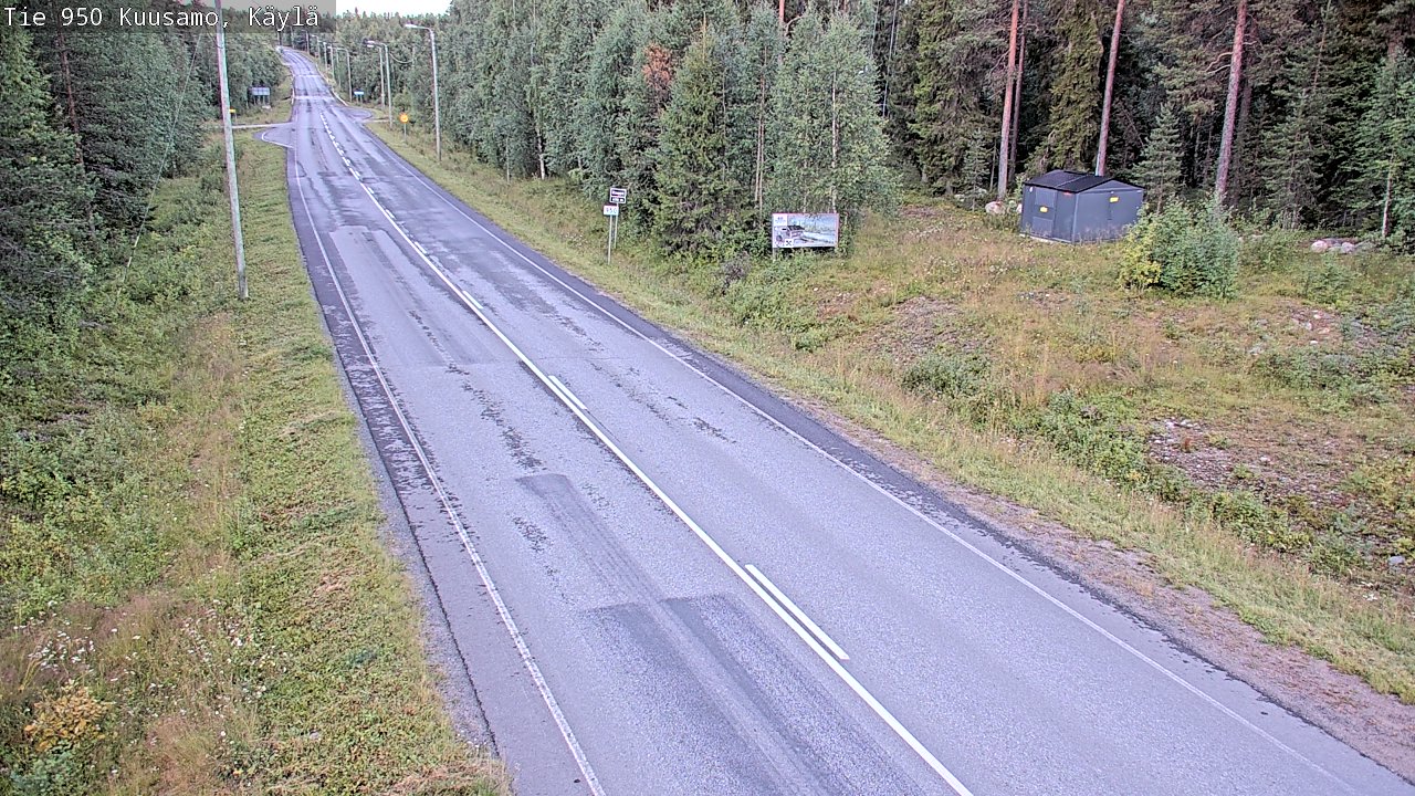 Kelikamerat Kuva Tie 950 Kuusamo, Käylä, Kuusamo, Pohjois-Pohjanmaa