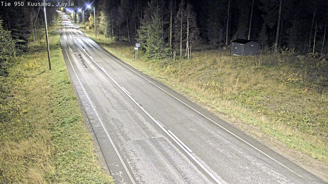 Weather Camera Image Road 950 Kuusamo, Käylä, Kuusamo, Pohjois-Pohjanmaa