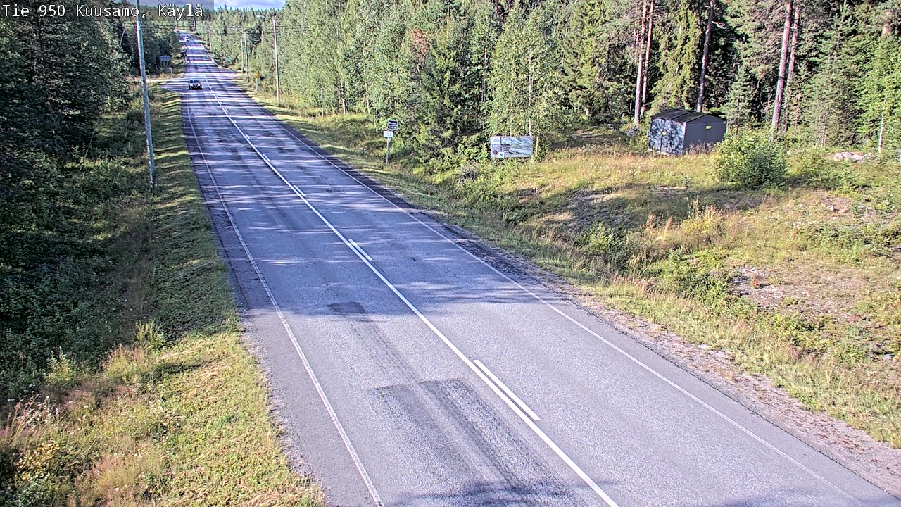 Kelikamerat Kuva Tie 950 Kuusamo, Käylä, Kuusamo, Pohjois-Pohjanmaa
