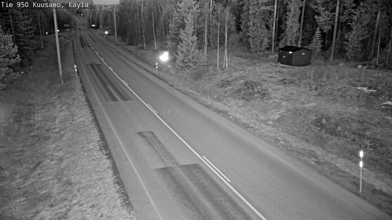 Weather Camera Image Road 950 Kuusamo, Käylä, Kuusamo, Pohjois-Pohjanmaa