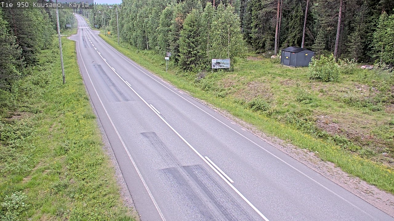Kelikamerat Kuva Tie 950 Kuusamo, Käylä, Kuusamo, Pohjois-Pohjanmaa