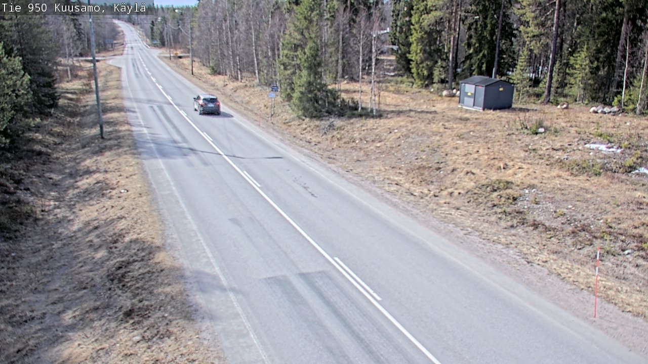 Kelikamerat Kuva Tie 950 Kuusamo, Käylä, Kuusamo, Pohjois-Pohjanmaa