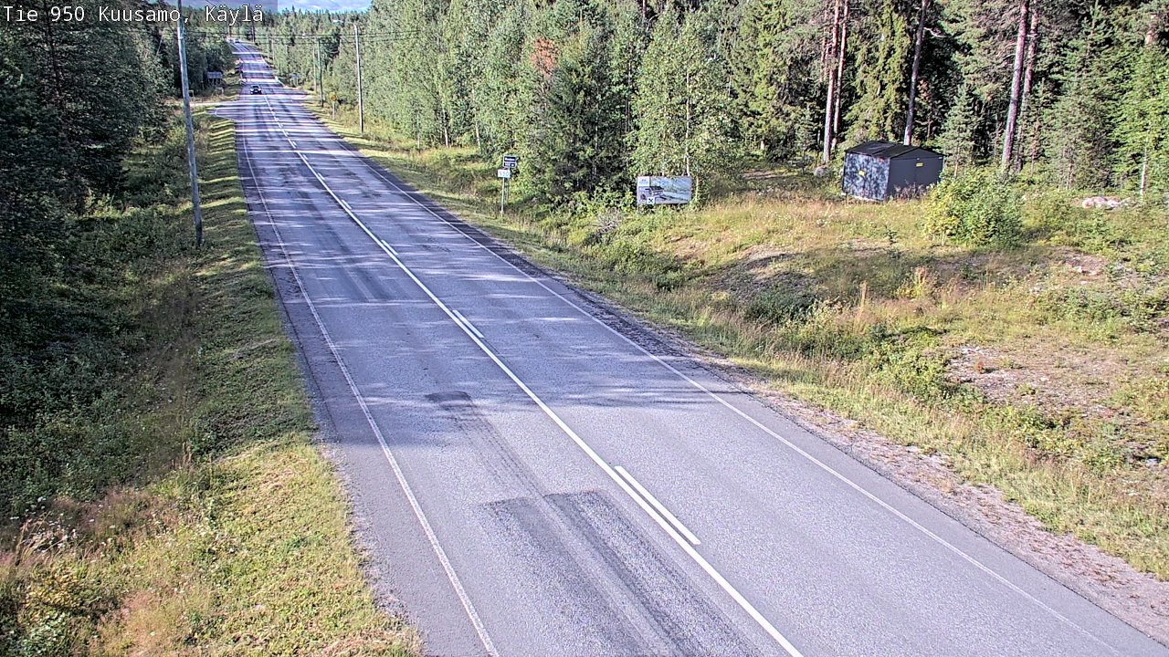 Kelikamerat Kuva Tie 950 Kuusamo, Käylä, Kuusamo, Pohjois-Pohjanmaa