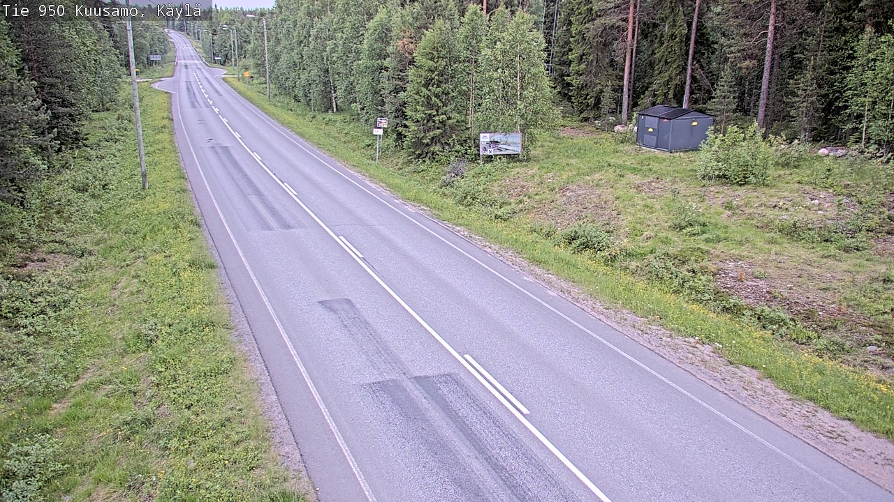Kelikamerat Kuva Tie 950 Kuusamo, Käylä, Kuusamo, Pohjois-Pohjanmaa