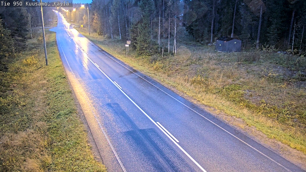 Weather Camera Image Road 950 Kuusamo, Käylä, Kuusamo, Pohjois-Pohjanmaa