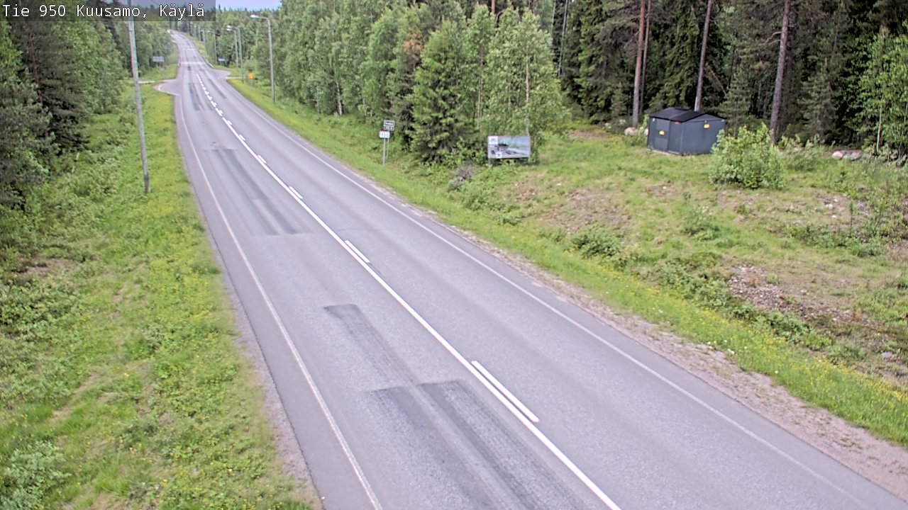 Kelikamerat Kuva Tie 950 Kuusamo, Käylä, Kuusamo, Pohjois-Pohjanmaa