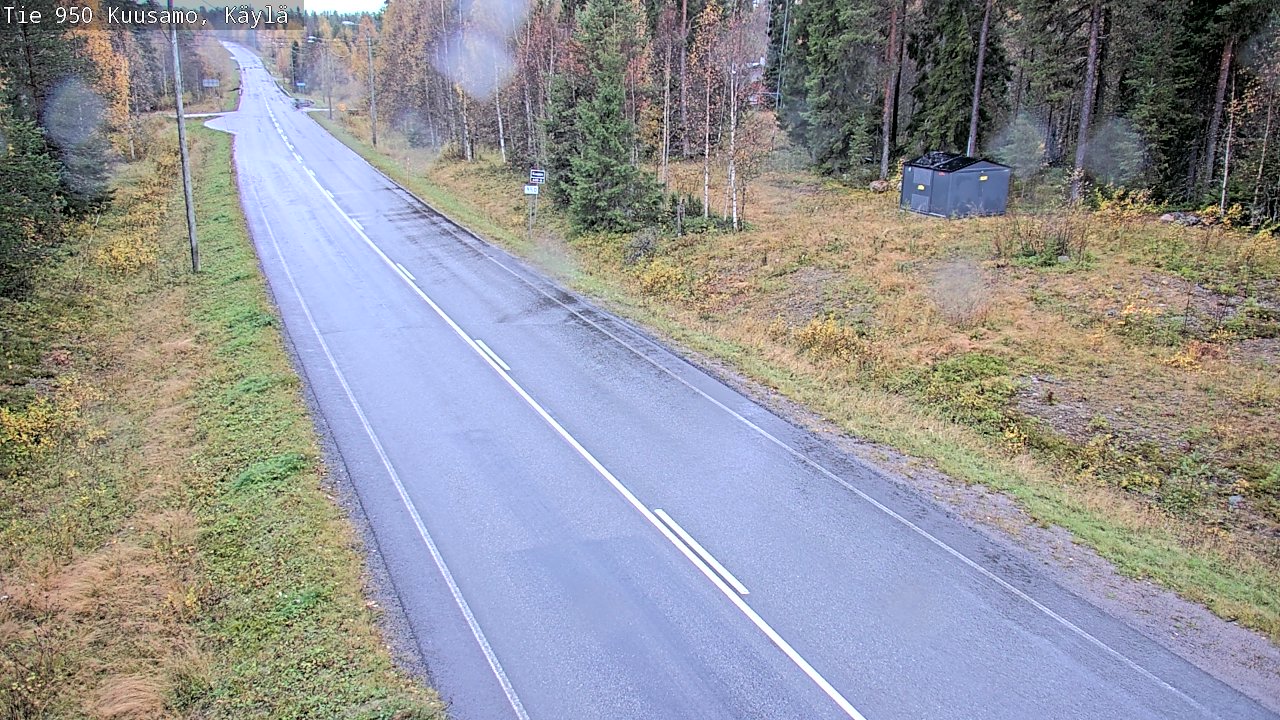 Weather Camera Image Road 950 Kuusamo, Käylä, Kuusamo, Pohjois-Pohjanmaa