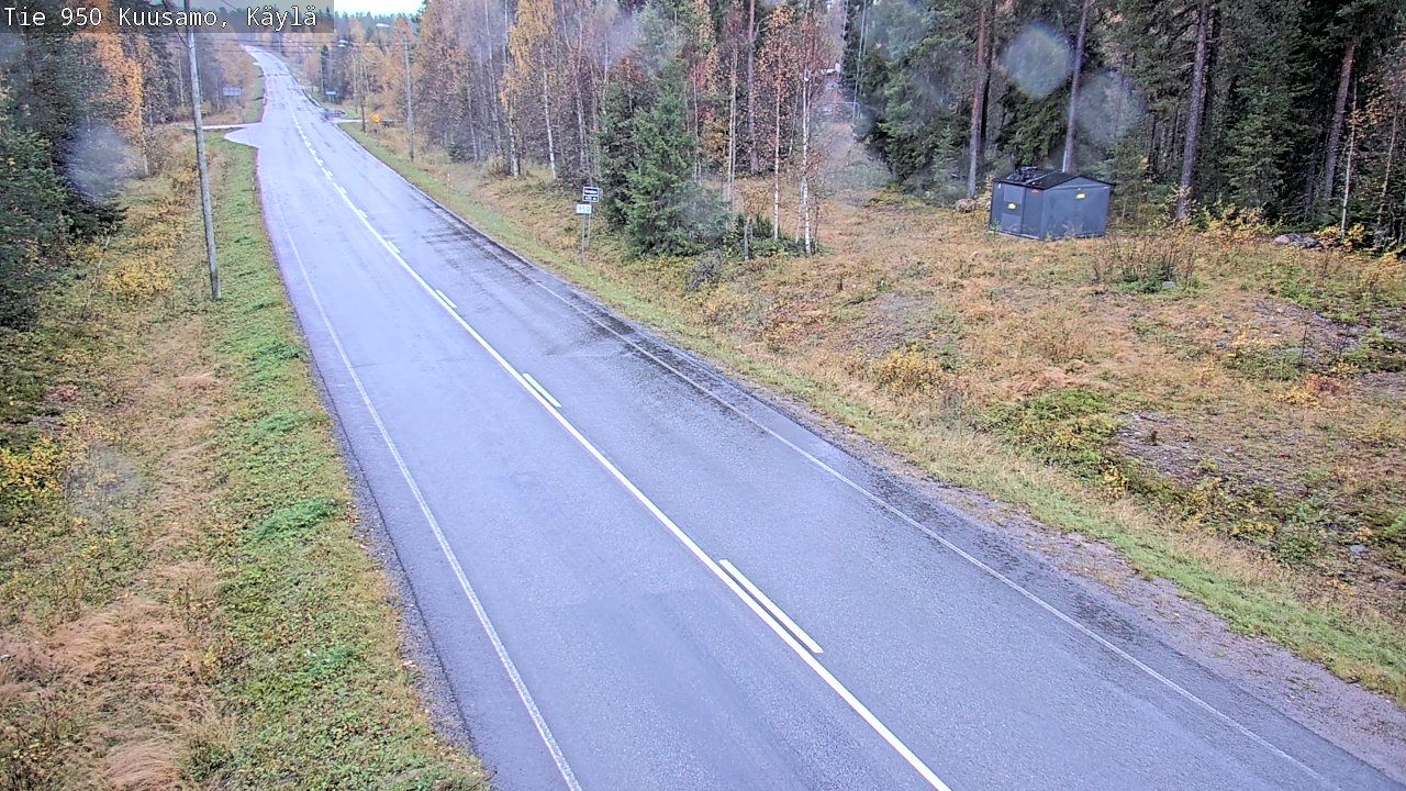 Weather Camera Image Road 950 Kuusamo, Käylä, Kuusamo, Pohjois-Pohjanmaa