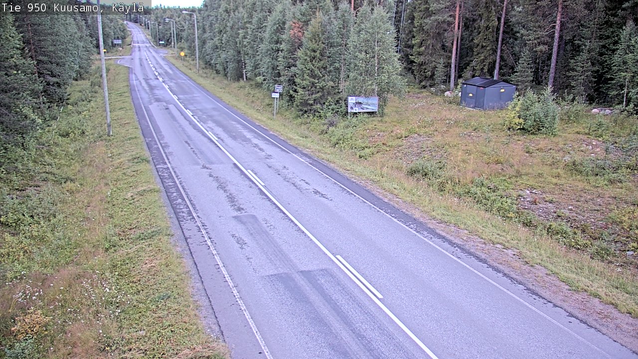 Kelikamerat Kuva Tie 950 Kuusamo, Käylä, Kuusamo, Pohjois-Pohjanmaa