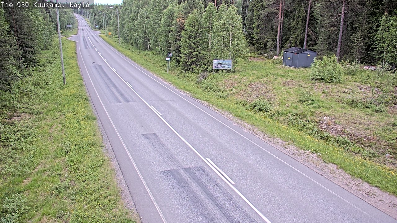 Kelikamerat Kuva Tie 950 Kuusamo, Käylä, Kuusamo, Pohjois-Pohjanmaa