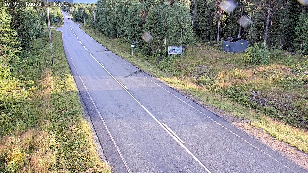 Kelikamerat Kuva Tie 950 Kuusamo, Käylä, Kuusamo, Pohjois-Pohjanmaa