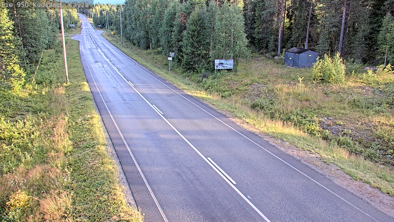 Kelikamerat Kuva Tie 950 Kuusamo, Käylä, Kuusamo, Pohjois-Pohjanmaa