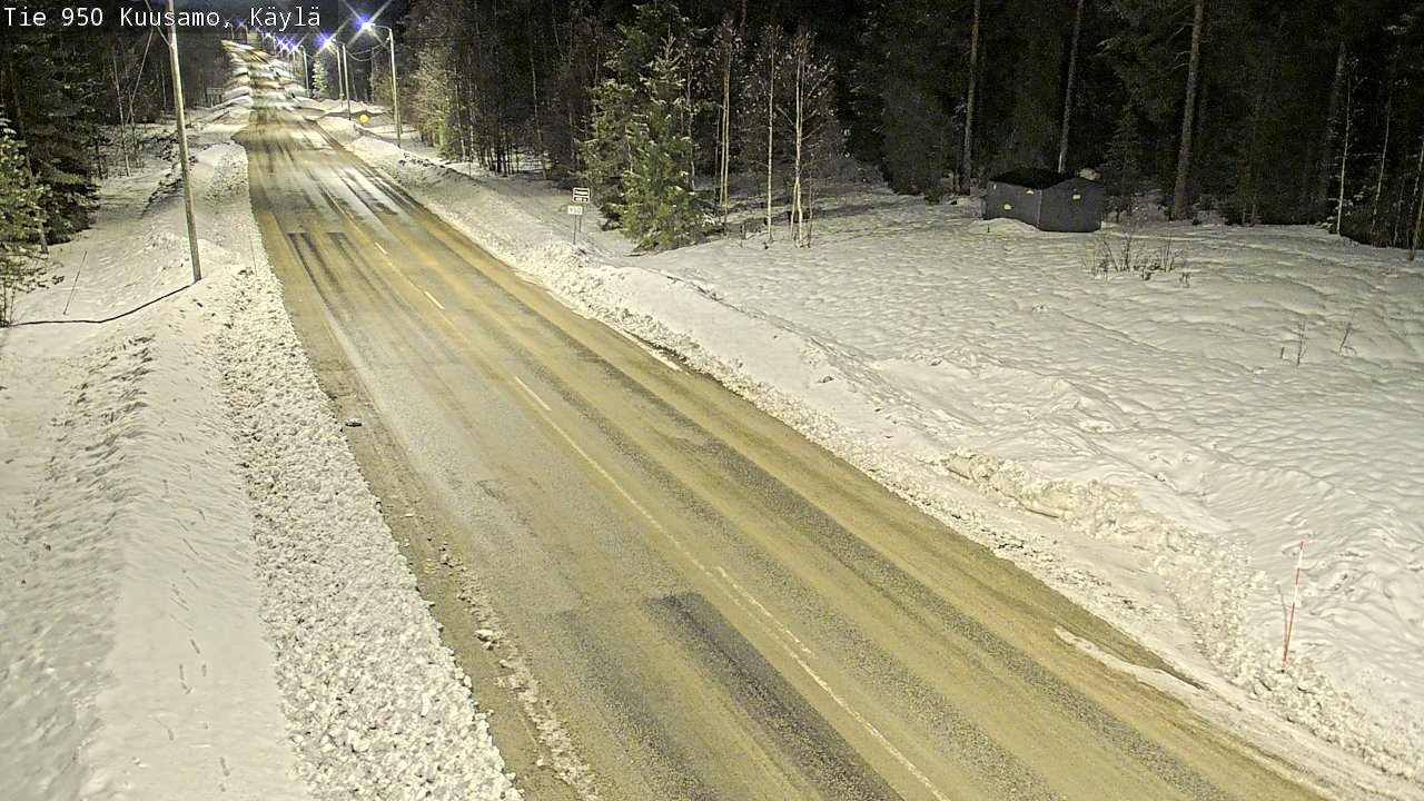 Kelikamerat Kuva Tie 950 Kuusamo, Käylä, Kuusamo, Pohjois-Pohjanmaa