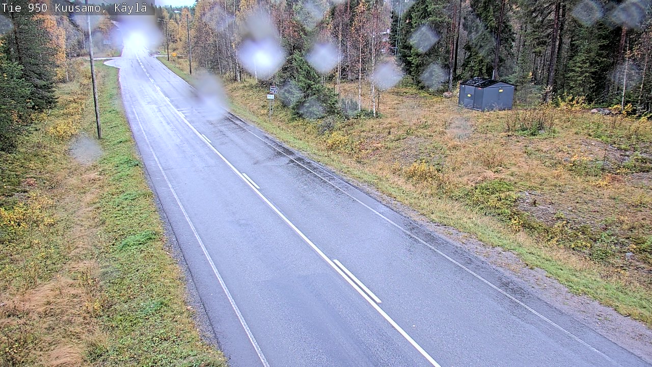 Weather Camera Image Road 950 Kuusamo, Käylä, Kuusamo, Pohjois-Pohjanmaa