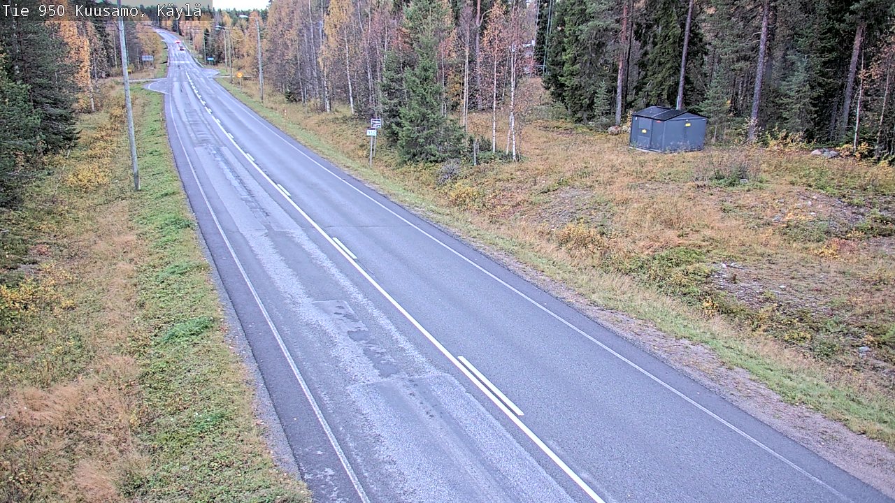 Weather Camera Image Road 950 Kuusamo, Käylä, Kuusamo, Pohjois-Pohjanmaa