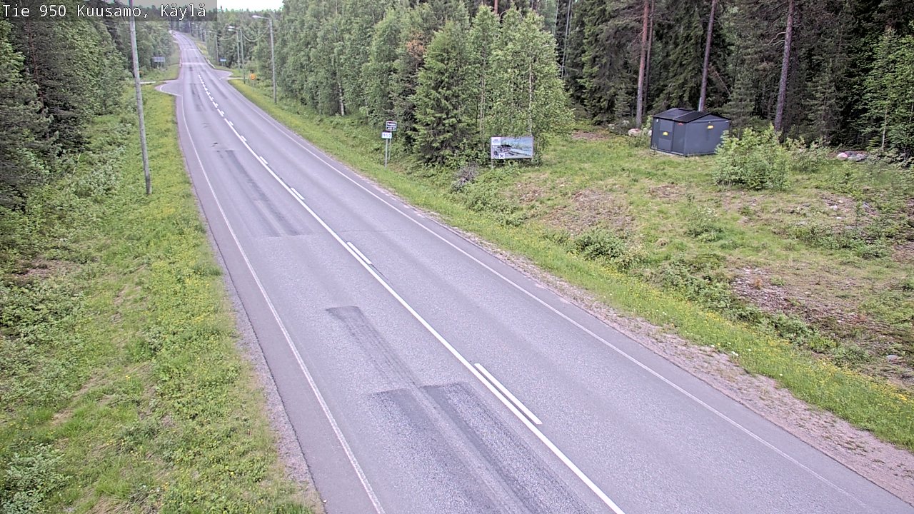 Kelikamerat Kuva Tie 950 Kuusamo, Käylä, Kuusamo, Pohjois-Pohjanmaa