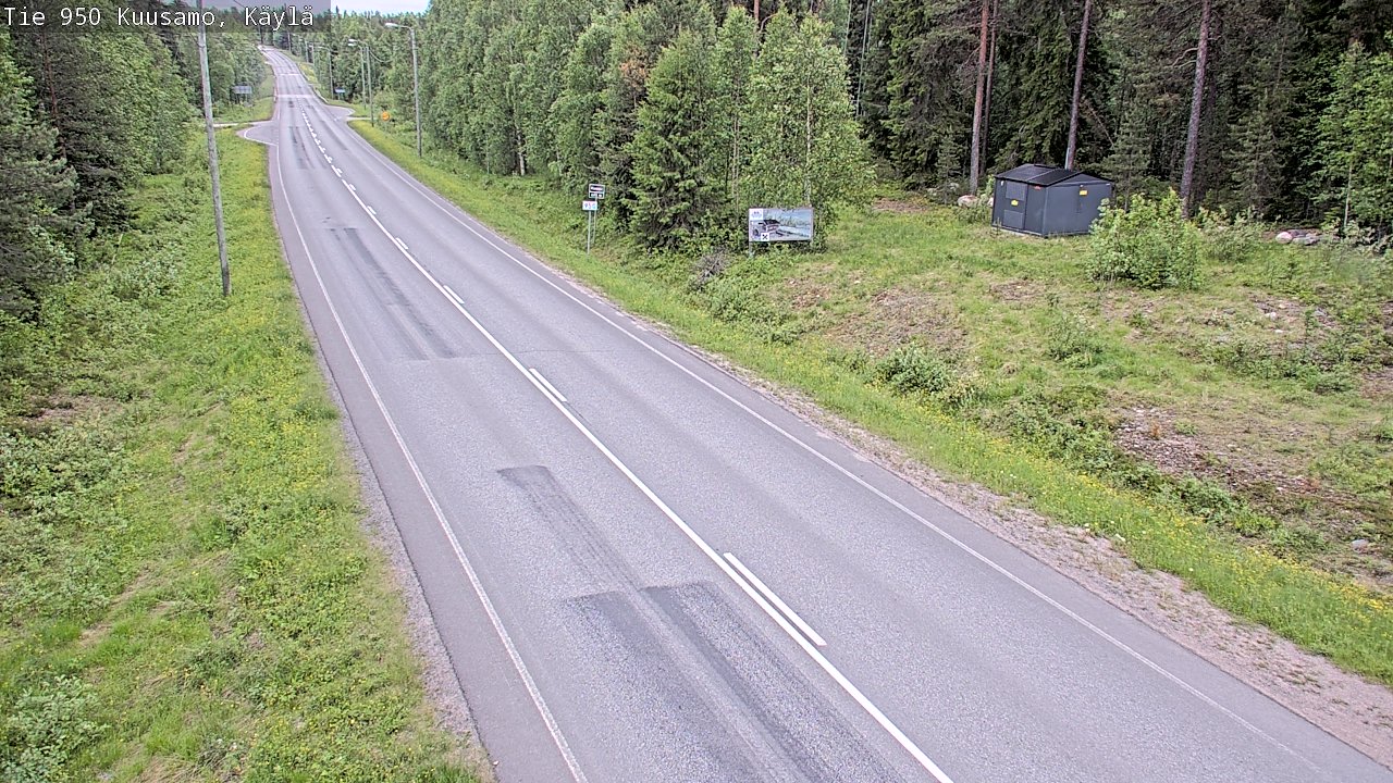 Kelikamerat Kuva Tie 950 Kuusamo, Käylä, Kuusamo, Pohjois-Pohjanmaa