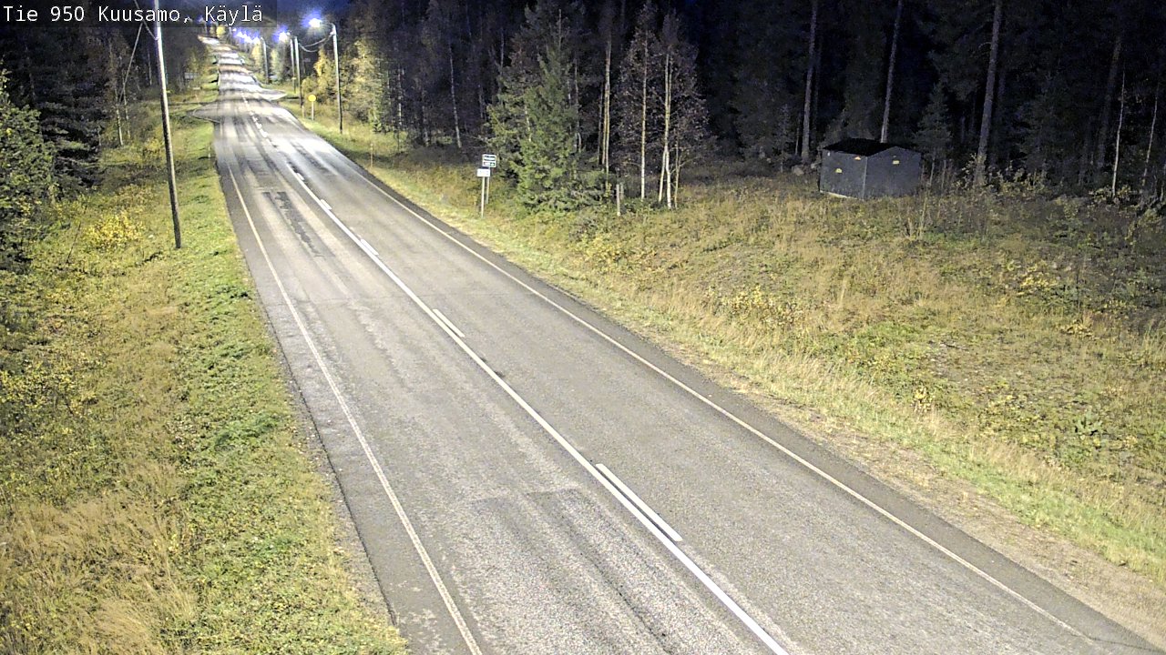 Weather Camera Image Road 950 Kuusamo, Käylä, Kuusamo, Pohjois-Pohjanmaa