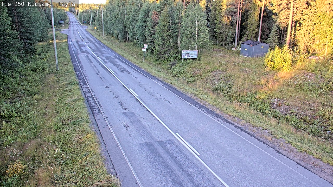 Kelikamerat Kuva Tie 950 Kuusamo, Käylä, Kuusamo, Pohjois-Pohjanmaa