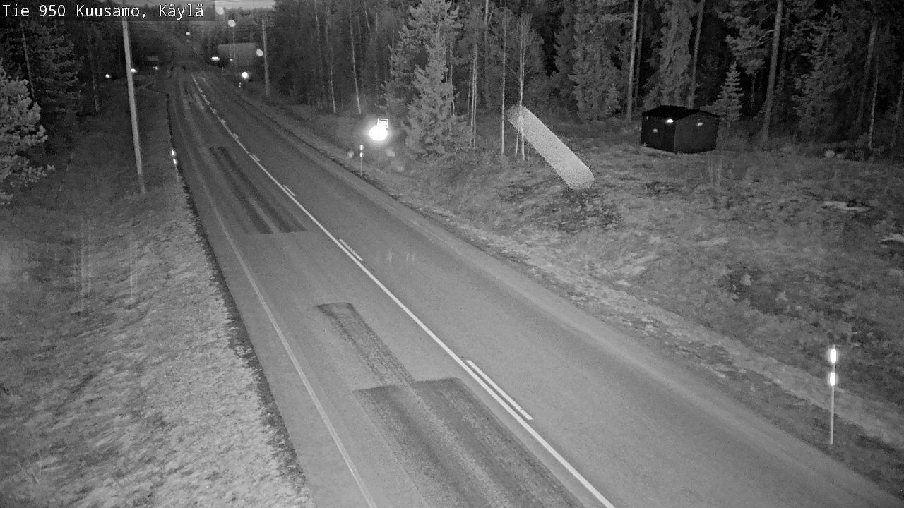 Weather Camera Image Road 950 Kuusamo, Käylä, Kuusamo, Pohjois-Pohjanmaa