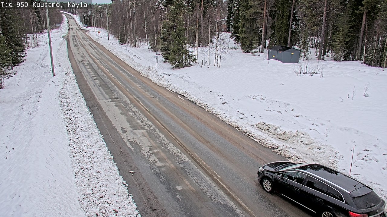 Weather Camera Image Väg 950 Kuusamo, Käylä, Kuusamo, Pohjois-Pohjanmaa