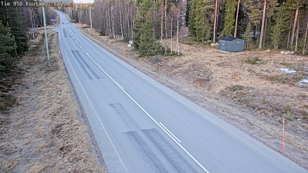 Weather Camera Image Road 950 Kuusamo, Käylä, Kuusamo, Pohjois-Pohjanmaa