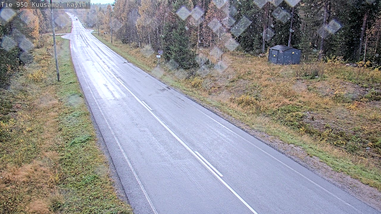 Weather Camera Image Road 950 Kuusamo, Käylä, Kuusamo, Pohjois-Pohjanmaa