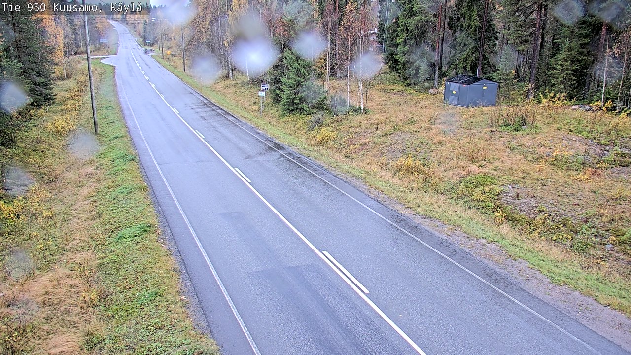 Weather Camera Image Road 950 Kuusamo, Käylä, Kuusamo, Pohjois-Pohjanmaa
