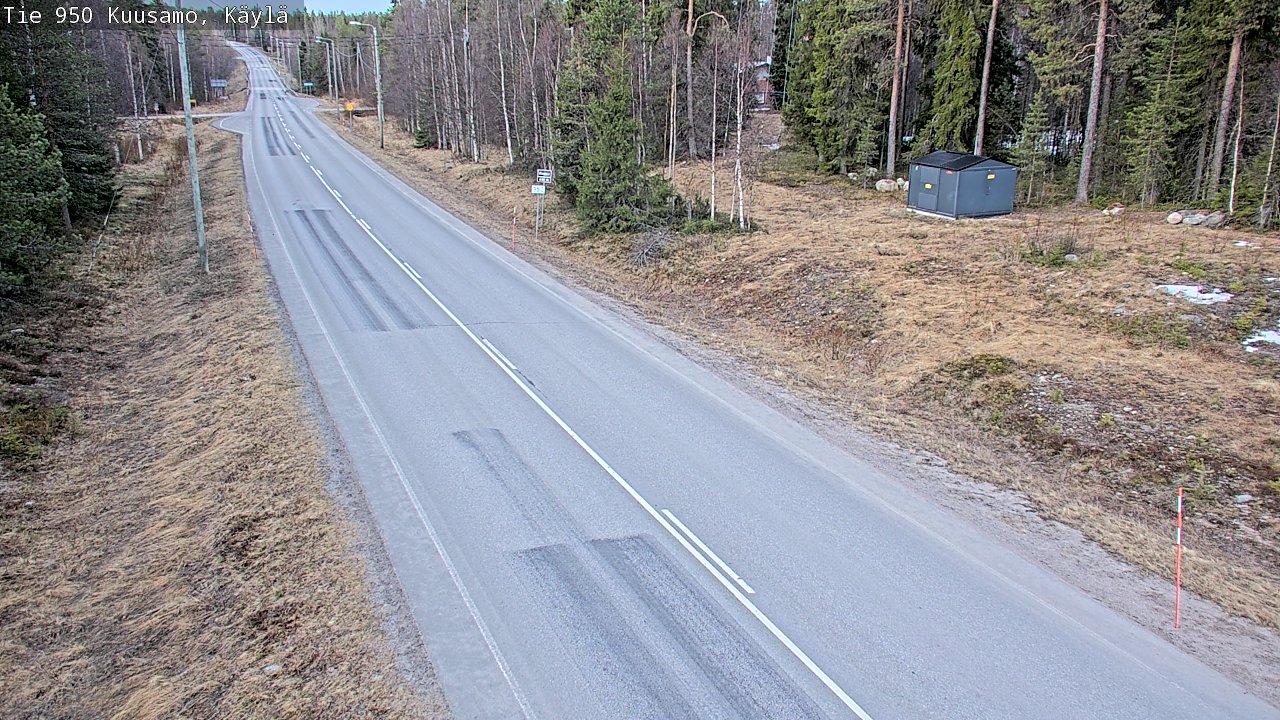 Weather Camera Image Road 950 Kuusamo, Käylä, Kuusamo, Pohjois-Pohjanmaa