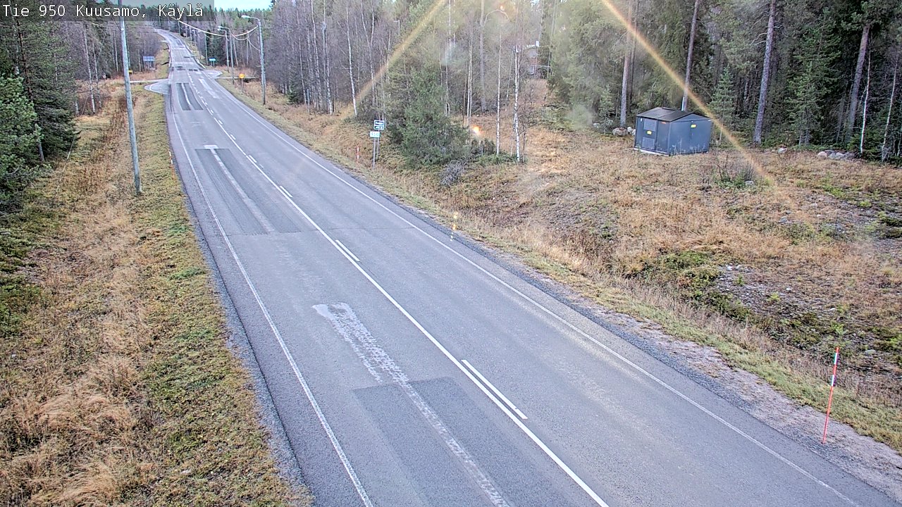 Kelikamerat Kuva Tie 950 Kuusamo, Käylä, Kuusamo, Pohjois-Pohjanmaa