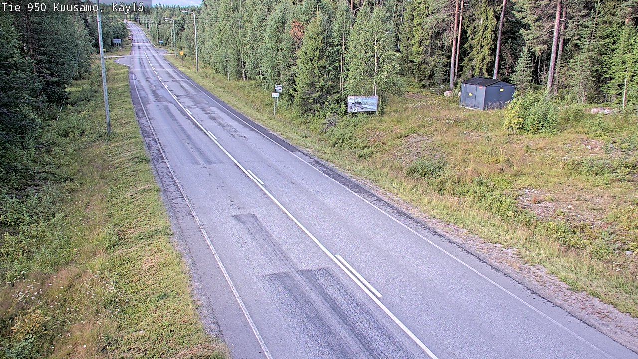 Kelikamerat Kuva Tie 950 Kuusamo, Käylä, Kuusamo, Pohjois-Pohjanmaa