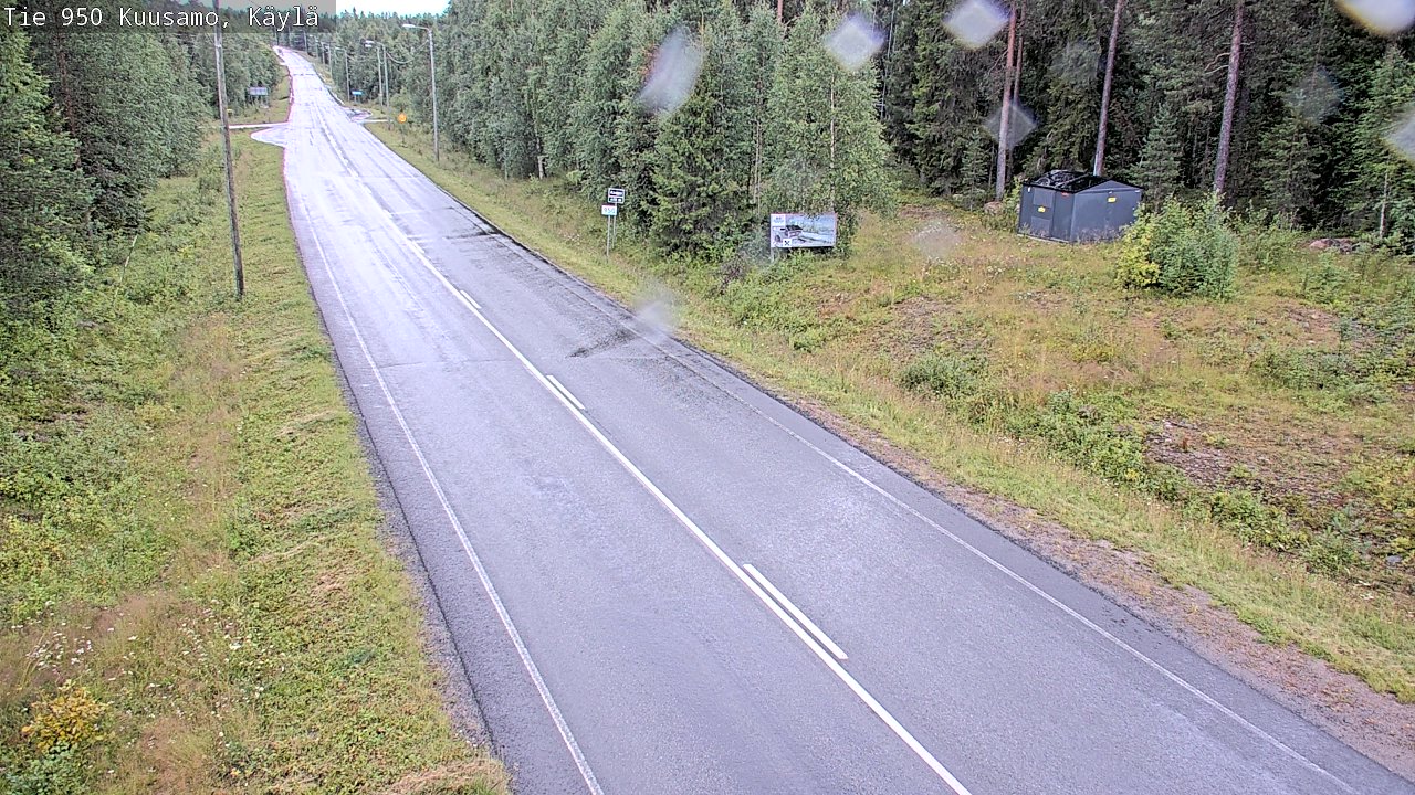 Kelikamerat Kuva Tie 950 Kuusamo, Käylä, Kuusamo, Pohjois-Pohjanmaa