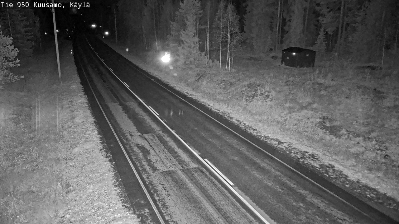 Weather Camera Image Road 950 Kuusamo, Käylä, Kuusamo, Pohjois-Pohjanmaa