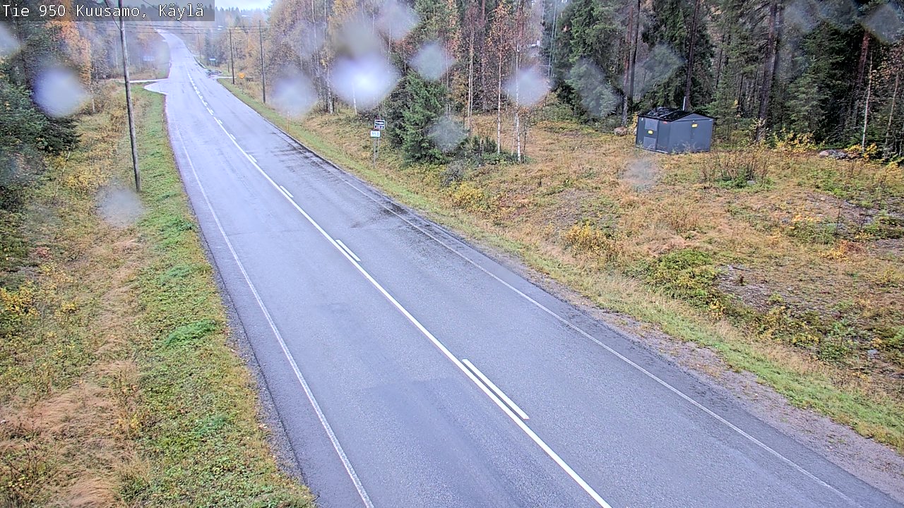 Weather Camera Image Road 950 Kuusamo, Käylä, Kuusamo, Pohjois-Pohjanmaa