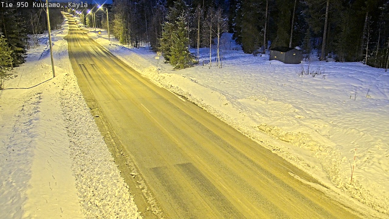 Kelikamerat Kuva Tie 950 Kuusamo, Käylä, Kuusamo, Pohjois-Pohjanmaa