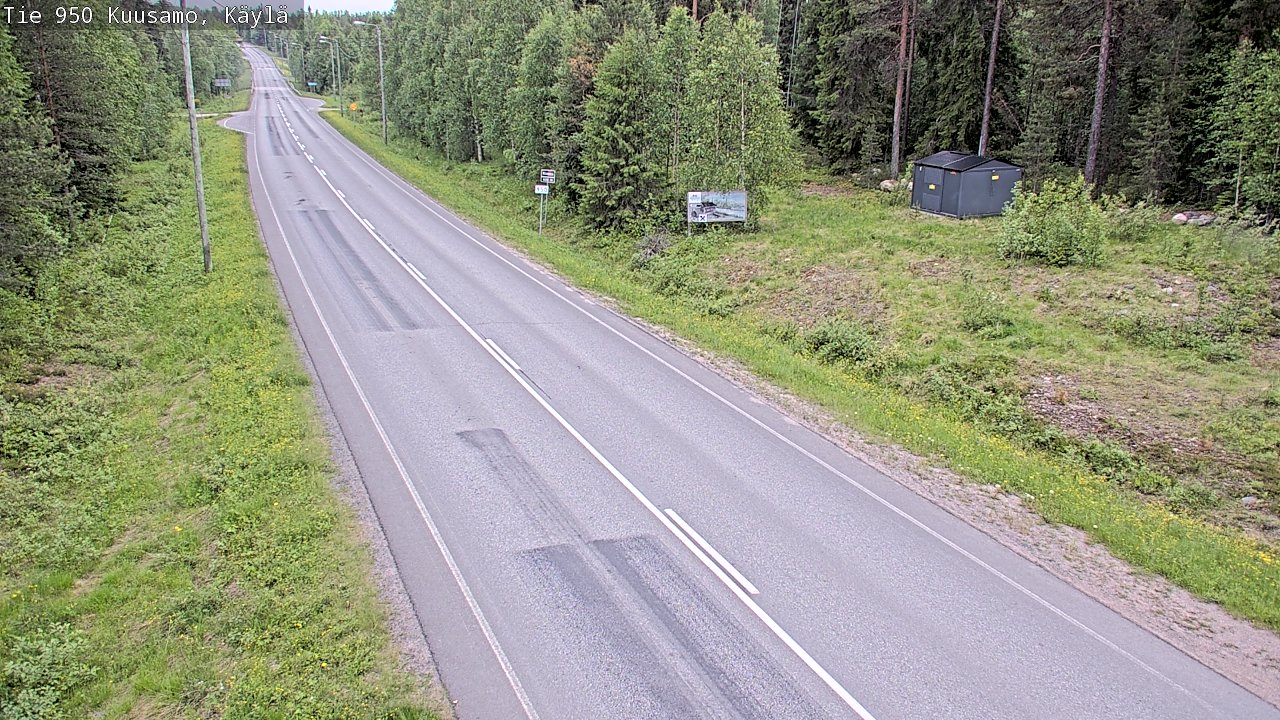 Kelikamerat Kuva Tie 950 Kuusamo, Käylä, Kuusamo, Pohjois-Pohjanmaa