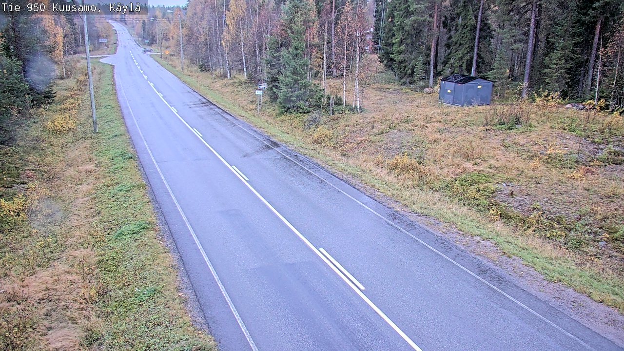 Weather Camera Image Road 950 Kuusamo, Käylä, Kuusamo, Pohjois-Pohjanmaa