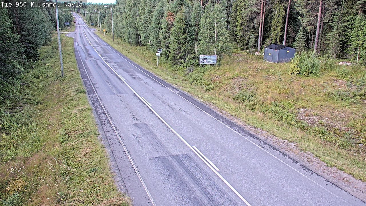 Kelikamerat Kuva Tie 950 Kuusamo, Käylä, Kuusamo, Pohjois-Pohjanmaa