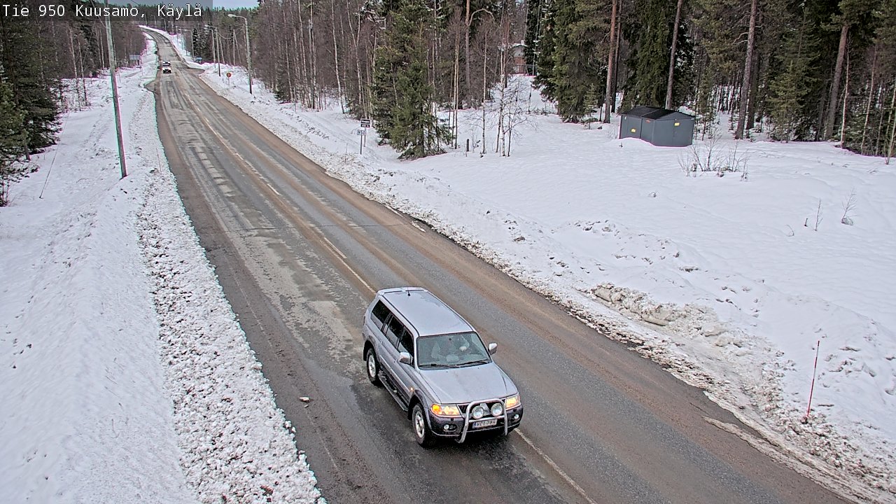 Weather Camera Image Road 950 Kuusamo, Käylä, Kuusamo, Pohjois-Pohjanmaa