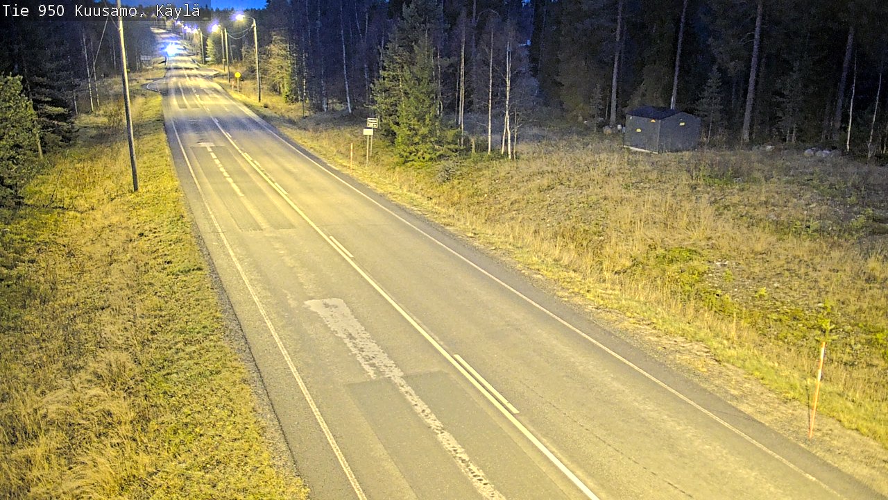 Kelikamerat Kuva Tie 950 Kuusamo, Käylä, Kuusamo, Pohjois-Pohjanmaa